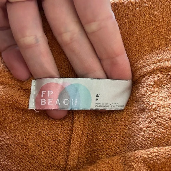 Free People Beach Julia Sweater Set Desert Sun Top Bottoms Pants - Picture 12 of 16